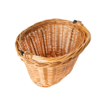 Malý prútený košík na riadidlá